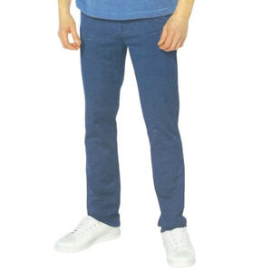 BANANA REPUBLIC NWT Blue Slim Fit Brushed Cotton Stretch Chinos Preppy 30x32